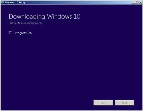 Upgrading to Windows 10